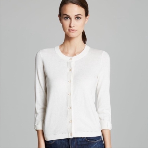 Kate Spade Somerset Bow Cuff Cardigan size medium - Picture 2 of 8